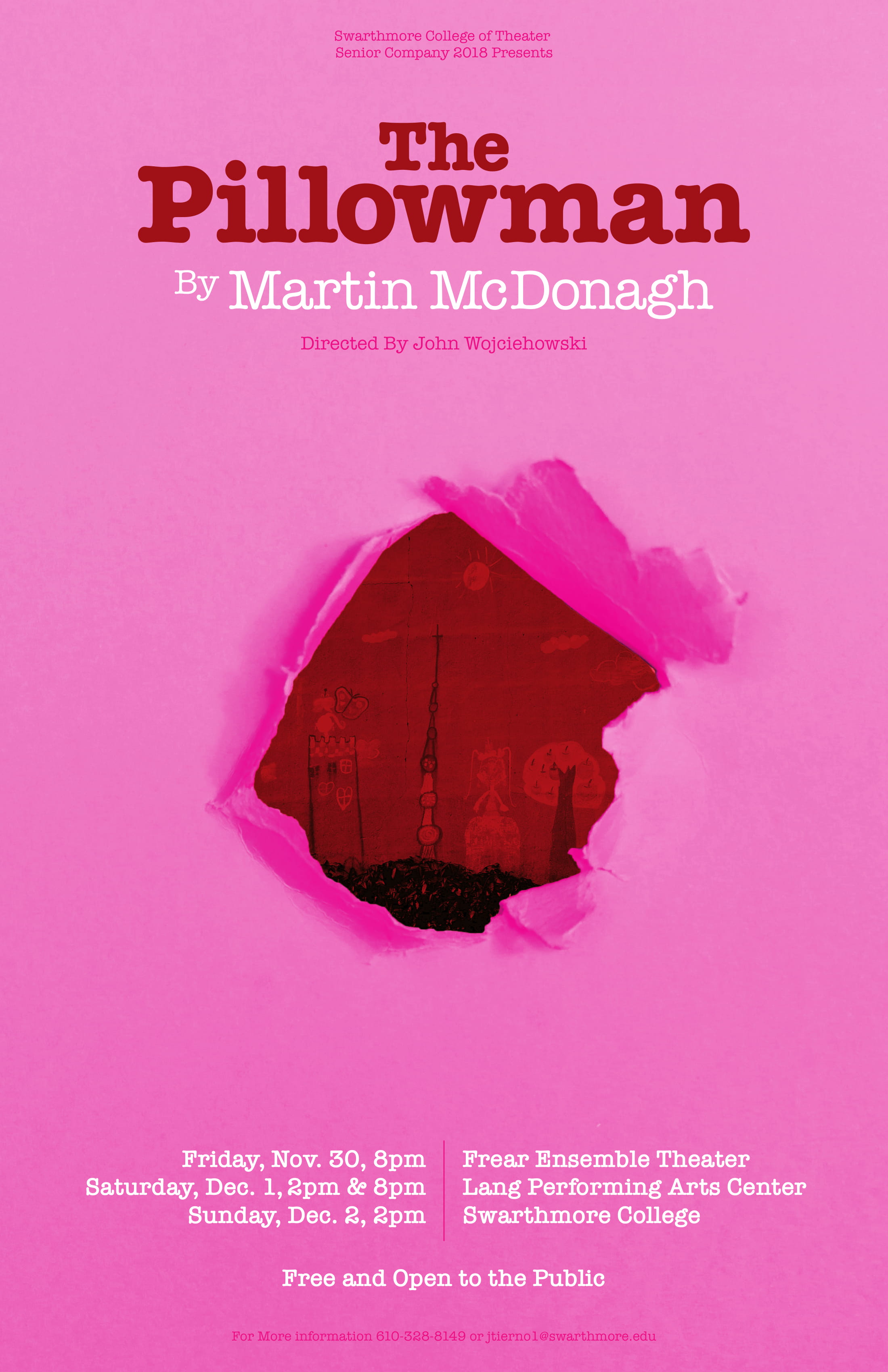 The Pillowman Department of Theater Swarthmore College